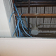 Location in ceiling where the computers were found.